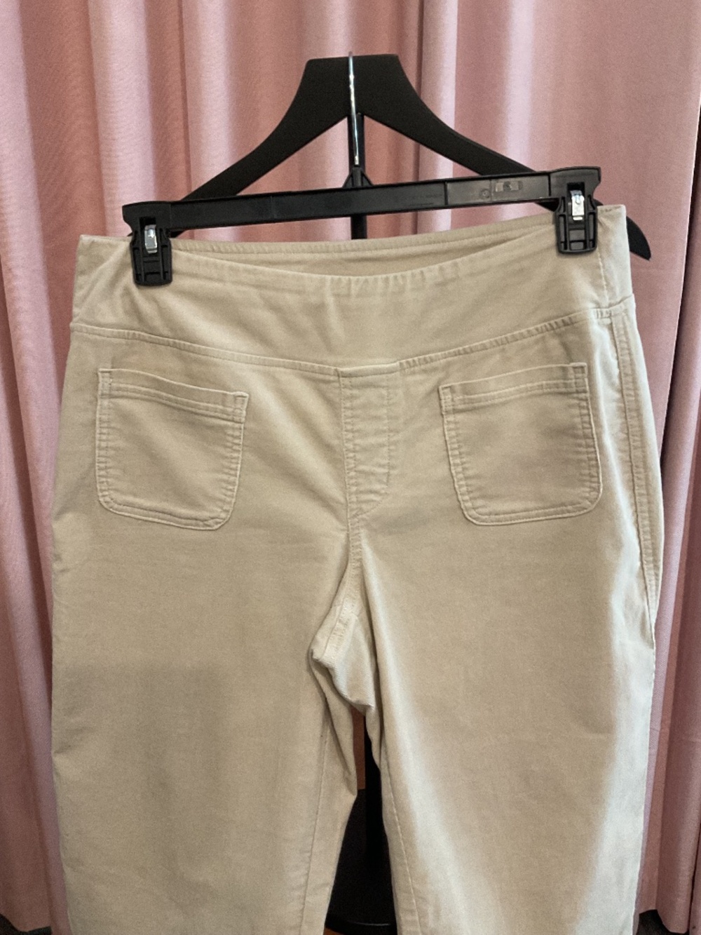 Belle by Kim Gravel TripleLuxe Corduroy Gaucho Pants 14P